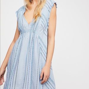 Free People Cactus Flower Mini Dress - XS
